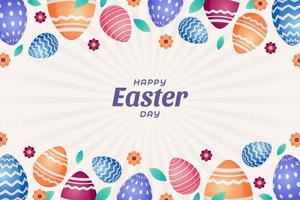 Easter Egg Background vector