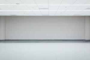 Empty wall in a bright room