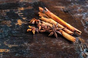 Cinnamon and anise photo