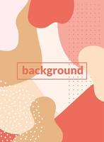 contemporary abstract style background vector