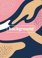 contemporary abstract style background vector