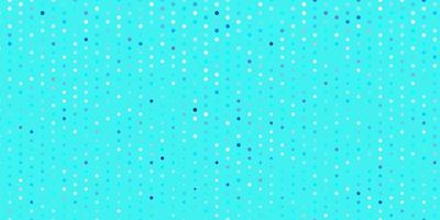 Light blue vector background with spots.