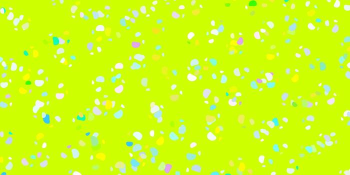 Light multicolor vector pattern with abstract shapes.