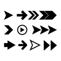 Arrows Icon Set vector