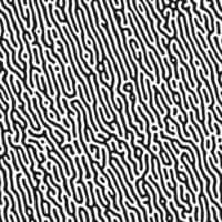 Abstract seamless turing pattern background. vector