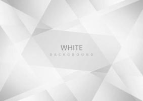 Abstract white and gray triangle overlapping layer background. Modern style. You can use for ad, poster, template, business presentation. vector