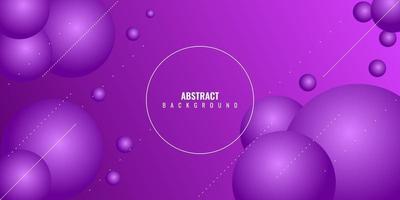 Modern geometric abstract background with circle vector