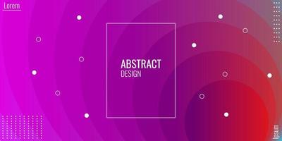 Modern geometric abstract background with circle vector