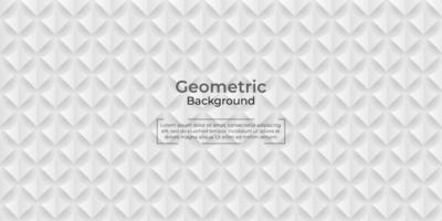 white geometric texture abstract background vector