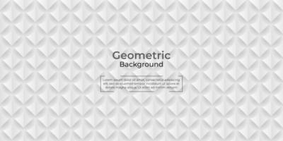 white geometric texture abstract background vector