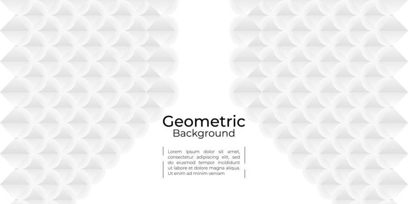 white geometric texture abstract background