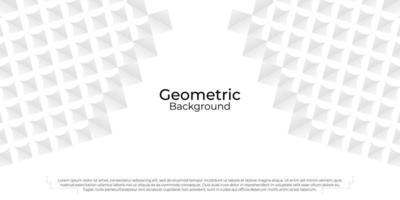 Fondo abstracto de textura geométrica blanca vector