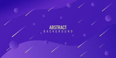 Modern abstract purple gradient geometric vector