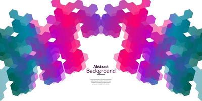 Modern abstract decorative background vector