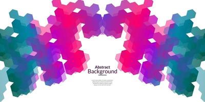 Modern abstract decorative background vector