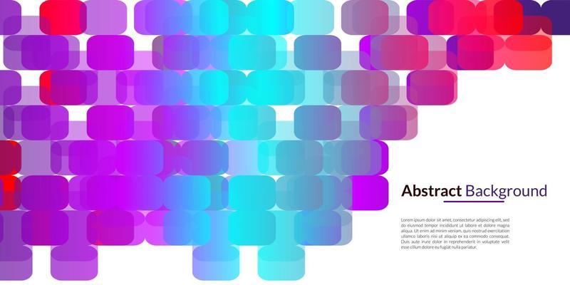 Abstract decorative background with colorful gradient
