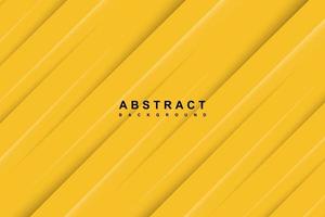 Abstract yellow background with diagonal papercut lines