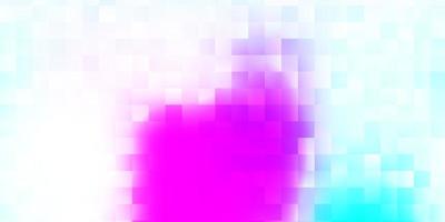 patrón de vector rosa claro, azul con formas abstractas.