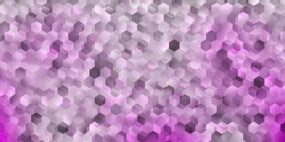 Light purple vector cover with simple hexagons.