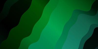 Light Green vector pattern with lines.