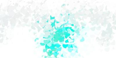 Light green vector background with random forms.