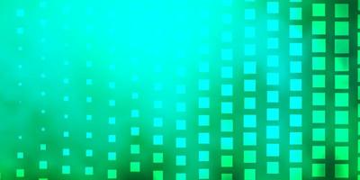 Light Green vector pattern in square style.