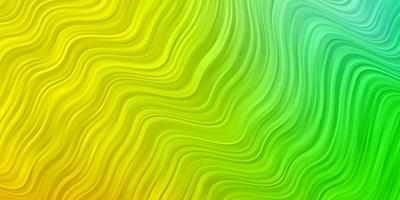 Light Multicolor vector pattern with curves.