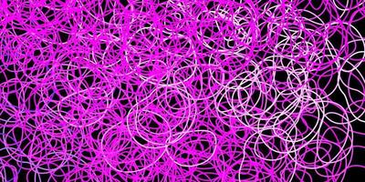Dark purple, pink vector template with abstract forms.