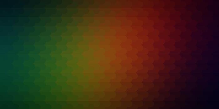 Dark Green, Red vector pattern with lines.