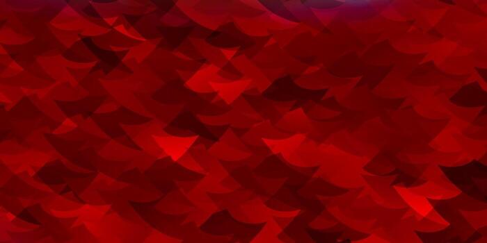 Light Red vector texture with poly style with cubes.