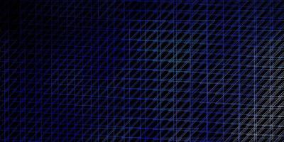 Dark BLUE vector texture with lines.
