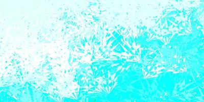 Light blue, green vector pattern with polygonal shapes.