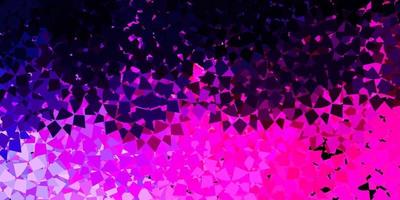 Dark purple, pink vector layout with triangle forms.