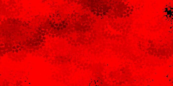 Light red vector texture with random triangles.