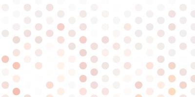 Light red vector layout with circle shapes.