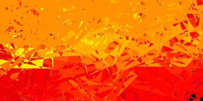 Dark red vector background with polygonal forms.