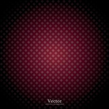 Abstract dark red pattern. Vector background.