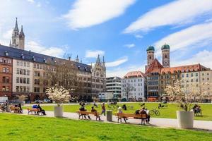 People in Munich, Germany, 2016 photo