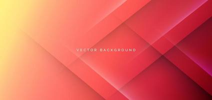 Abstract red yellow geometric background and texture. Modern concept. vector