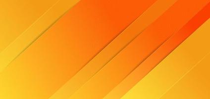 Abstract diagonal vibrant yellow orange background. Technology concept. vector