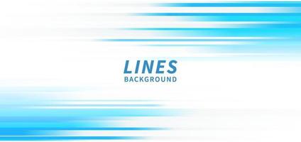 Abstract horizontal light blue stripe lines on white background. vector