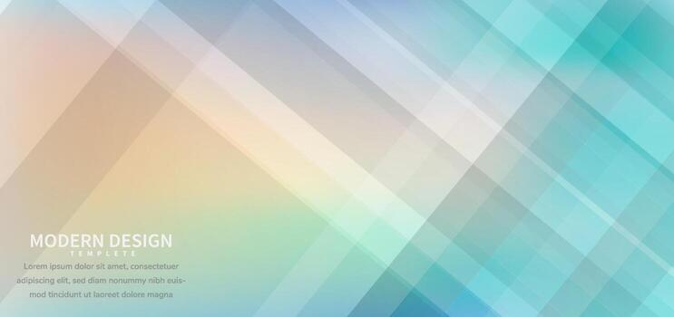 Banner design geometric colorful overlapping with background. vector