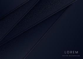 Abstract dark background with layers decoration gliters dots element with copy space for text. vector