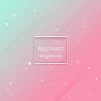 Modern and trendy abstract pink green color gradient background with geometric shape. vector