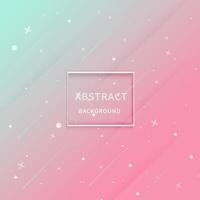 Modern and trendy abstract pink green color gradient background with geometric shape. vector