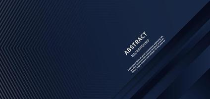 Abstract of grey stripes lines on dark blue background with copy space for text. Modern concept. vector