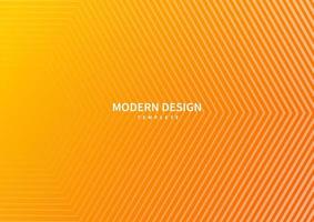 Abstract modern striped lines on orange gradient background. vector