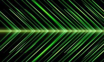 Abstract green arrow light metallic direction speed pattern design modern futuristic technology background vector illustration.