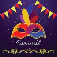 Carnival party celebration vector