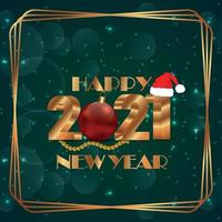 Creative background for merry christmas and happy new year vector